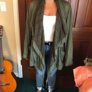 Anthropologie Army Jacket